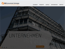 Tablet Screenshot of bvg-systemhaus.de